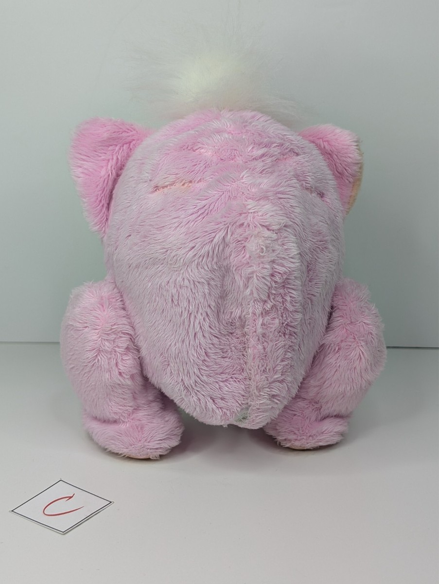 KAWAII 2005 Big Blue Eyed Pink Furby Baby W/white by Tiger