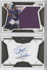 2021 Panini Playbook Rookie Jersey Auto Gold 22/99 Tylan Wallace #224 Auto 0su2