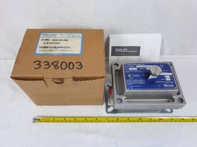 Metrix 5550-022-060 Vibration Switch 480VAC, 250VDC 15A, 125/250VAC - Unused