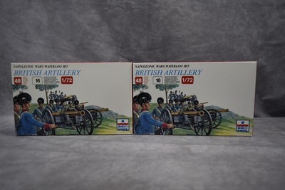 ESCI 1/72 Napoleonic Wars Waterloo 1815 British Artillery + Free Shipping