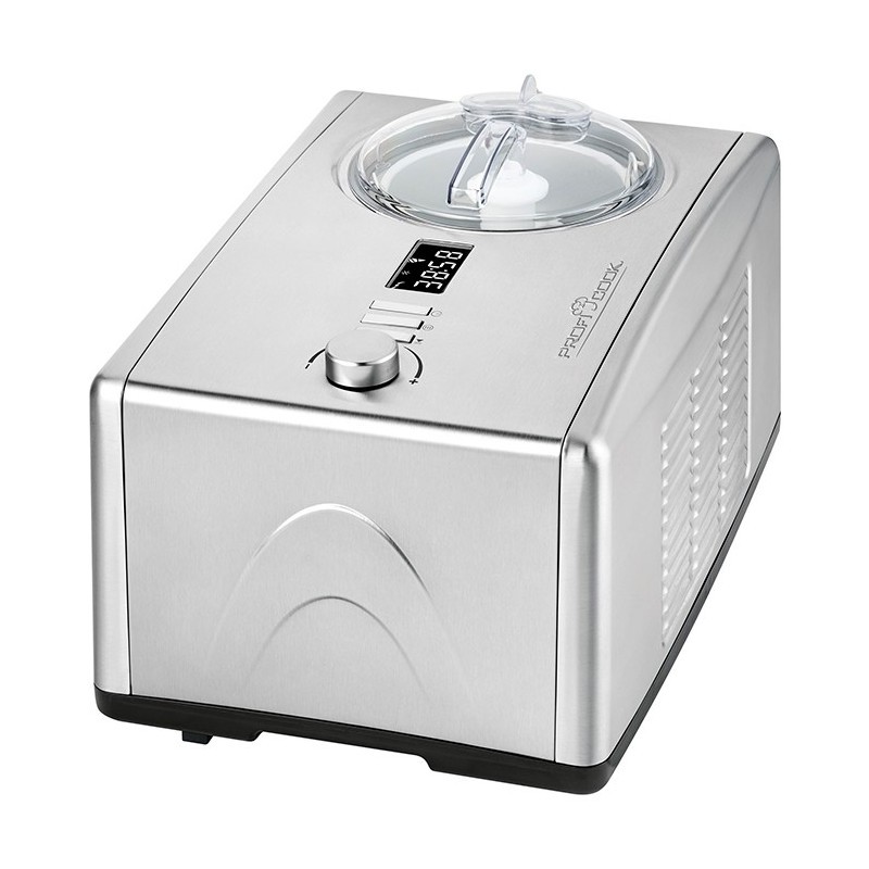 Machine à crème glacée Proficook PC-ICM 1091N en acier inoxydable de 1,5L