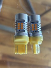 2x T20 7440 7443 Led Bulbs Aluminum Canbus Turn Signal Brake Reverse Light