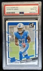 2023 Panini Donruss Jahmyr Gibbs RC Rated #331 Lions PSA 10 GEM MINT Rookie