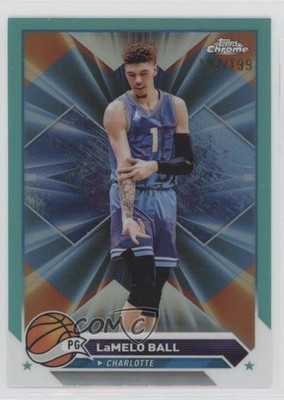 2023-24 Topps Chrome Aqua Refractor /199 LaMelo Ball #41 1o05