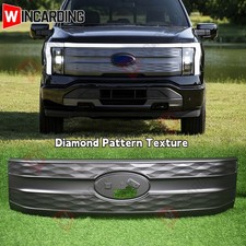 For 2022-2024 2025 Ford F150 F-150 Lightning Pro Front Bumper Grille Gray Grill For 2022-2024 2025 Ford F150 F-150 Lightning Pro Front Bumper Grille Gray Grill