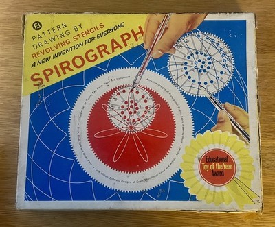 Vintage DENYS FISHER SPIROGRAPH SET Musterzeichnung - Made In England