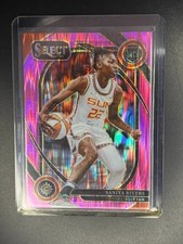 2025 Panini Select WNBA - Courtside Saniya Rivers #52 Pink Flash Prizm (RC)
