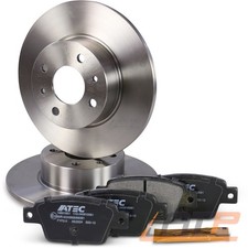 BREMSSCHEIBEN VOLL Ø252 + BREMSBELÄGE HINTEN FÜR FIAT BRAVO 2 198 BJ 07-14