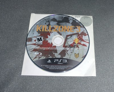 Tested Killzone 3 PlayStation 3 PS3 Disc Only G343
