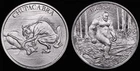2023 Intaglio Mint Cryptozoology Series 2 oz .999 Fine Silver Art Round 2pc Set