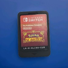 2 Switch Spiele Pokemon Scarlet und Pokemon Sword,  Schwert ohne OVP