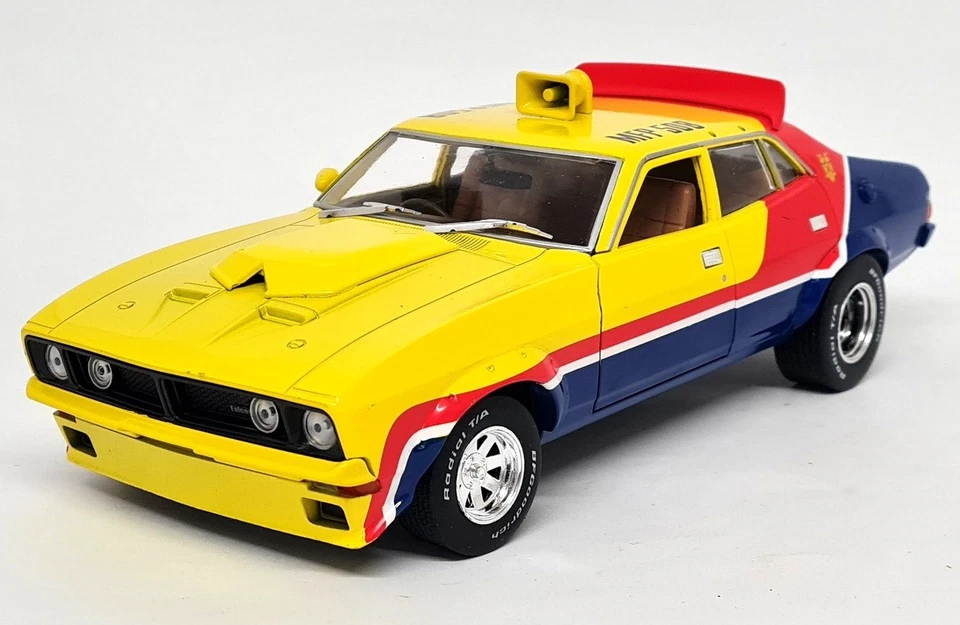 Greenlight 1/18 Mad Max 1974 Ford Falcon XB V8 Interceptor MFP Diecast Model Car - Image 3 of 4