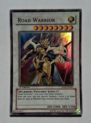 YuGiOh - Road Warrior - 5DS2-EN041 1st Edition - Ultra Rare Holo - MP