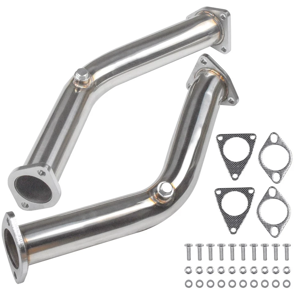 Tubo de escape de acero inoxidable para Nissan 350Z Z33 Infiniti G35 V35 2003-2007 Foto 2 de 4