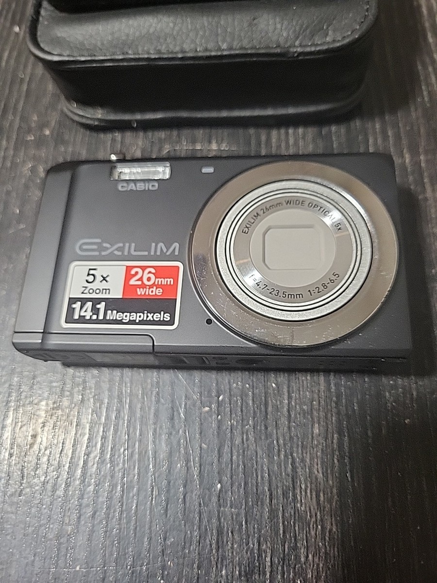 Casio Exilim EX-ZS5 Digital Camera 14.1MP 5x Zoom Black UnTested