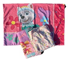 Nickelodeon Paw Patrol 3 Piece Twin Sheet Set Preowned Girls Fitted Flat Pillow