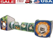 Flexible Cat Jungle Play Tent Indoor Outdoor Fun  Exploration Activities New