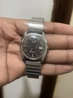 Vintage Timex 1977 Viscount Datejust Automatic (Runs) Read Disc.