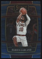 2022-23 Panini Select Blue Darius Garland Concourse Cleveland Cavaliers #13