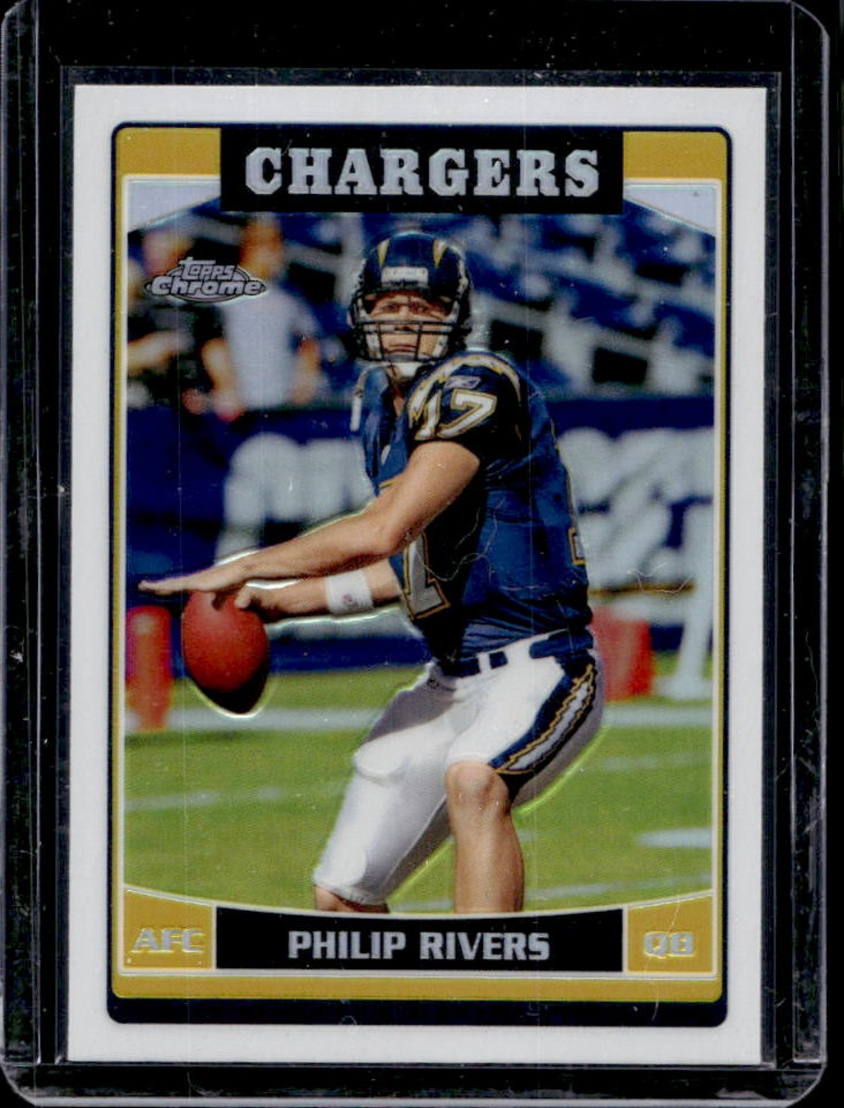 2006 Topps Chrome Philip Rivers Refractor #99 Chargers