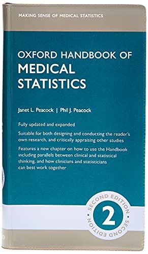 Oxford Handbook of Medical Statistics (Oxford Medical... - Peacock, Janet L.