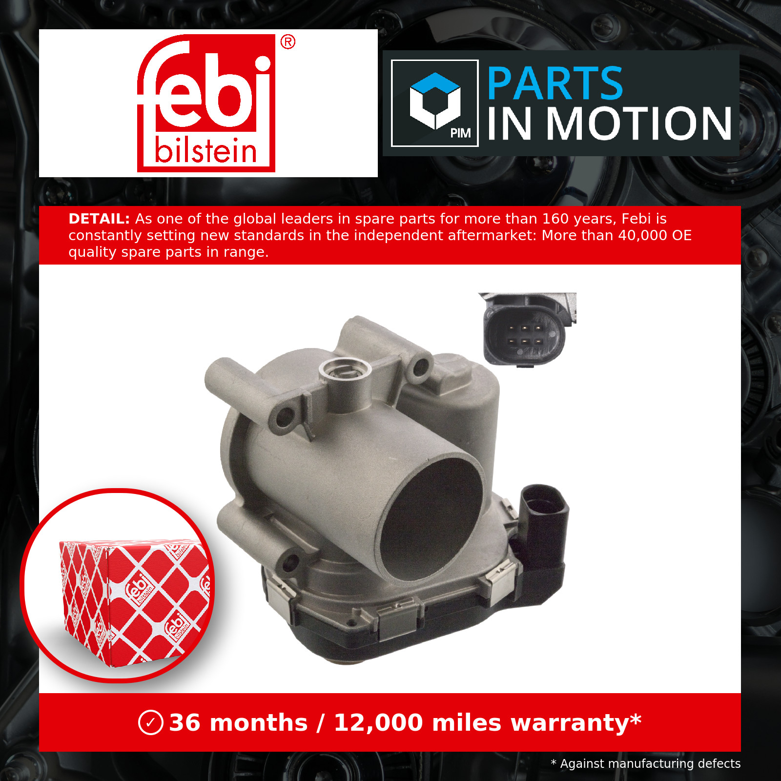 THROTTLE BODY 107025 FOR AZQ/BME/BXV 1.2L 3cyl AUA/BBY/BKY/BKR 1.4L 4cyl - Image 9