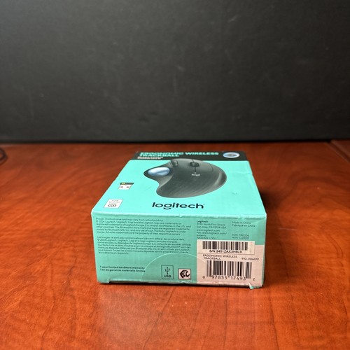 Logitech Ergonomic Wireless Trackball Mouse 910006610 Black USB (4932) - 第 5/5 張圖片