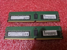 2x Micron MTA18ASF2G72PZ-2G6D1QI 1RX4 16GB DDR4 PC4-2666V ECC Server Memory