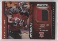 2014 Rookies & Stars Freshman Orientation Jerseys Prime 15/25 Charles Sims 0f8