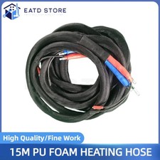 15 Meters PU Foam Heater Pipe Heating Hose Professional for Spray Foam Machine