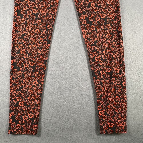 LuLaRoe Leggings Womens One Size OS Solid Floral Print Lot 3 Stretch Pants Yoga - Picture 13 of 17