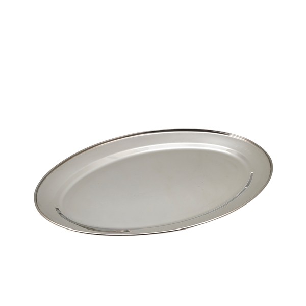 GenWare Stainless Steel Oval Flat For Crockery Cutlery Glassware 46cm/ 18""