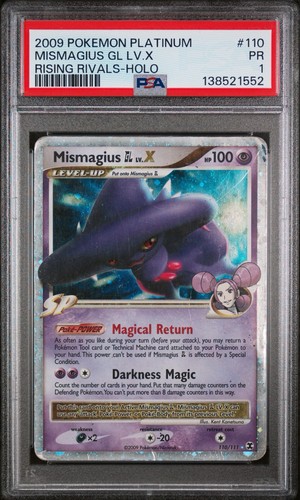Mismagius GL LV.X graded PSA 1 for sale on eBay