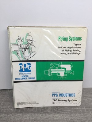 Piping Systems PPG Industries 1980s Training Manual TPC Systems