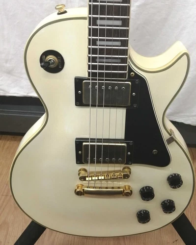 EPIPHONE LES PAUL CUSTOM Used Mahogany body/neck Ebony fingerboard w/Gig case