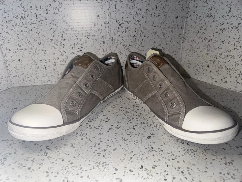 Zapatillas sin cordones Mustang True Denim marrón 42 EE. UU. 11-11,5 Foto 4 de 4