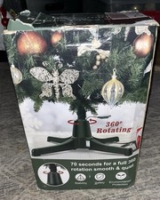 360  Rotating Christmas Tree Stand for Artificial Trees up to 7.5FT