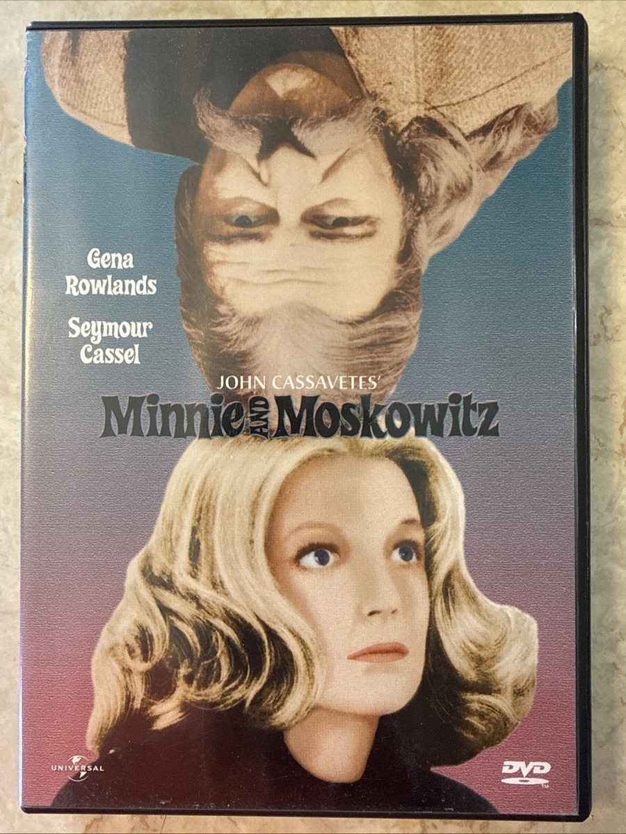Minnie and Moskowitz (DVD, 1971) OOP | John Cassavetes Film RARE