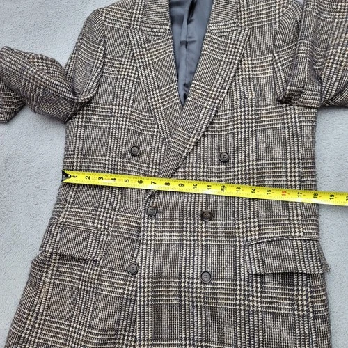 Officine Generale Manon Jacket Blazer Mens Small ( 36"Waist) Houndstooth Wool image 20