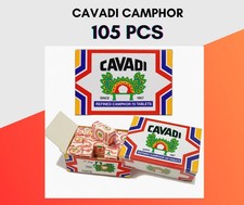 Camphor Tablets by Cavadi 105pcs Sealed Ritual Freshener Blocks Goodstartlk
