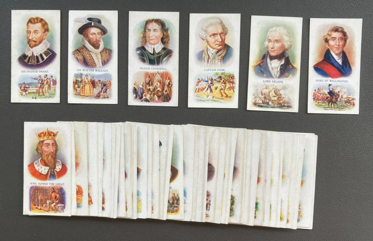 Exploration/Empire Original Collectable Senior Service & Pattreiouex  Cigarette Cards for sale