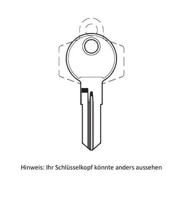RENZ Schlüssel nach Nummer Code ER1 ER500
