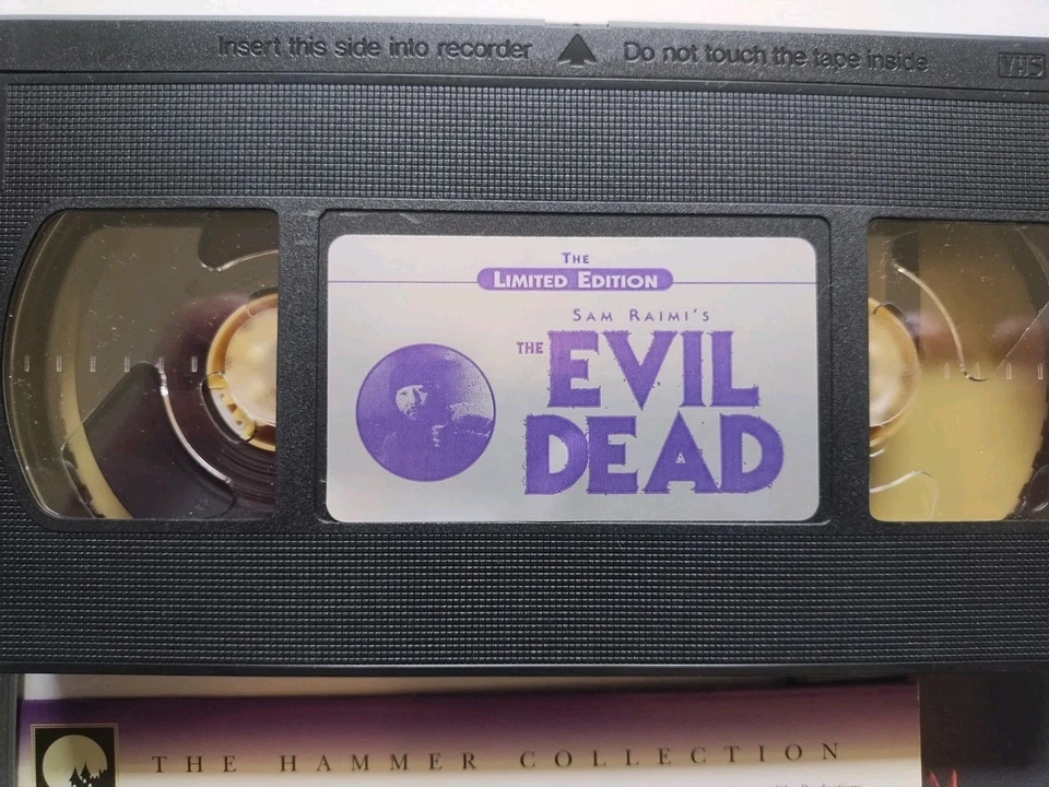 THE EVIL DEAD Limited Edition 35000 VHS INSERTS Sam Rami Bruce Campbell Horror - Image 4 of 4