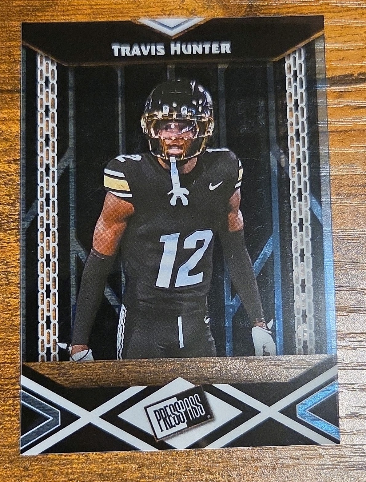 Travis Hunter 2024 Press Pass Production Proof - Black acetate 1/1