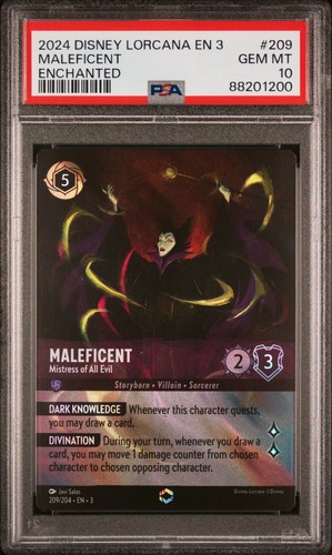 Maleficent - Mistress of All Evil graded PSA 10 for sale on eBay