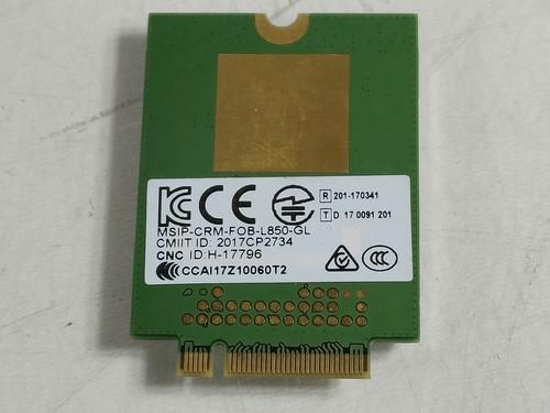 Zestaw 5 modułów Fibocom L850-GL lt4210 917822-002 L15398-001 M.2 4G LTE WWAN - Zdjęcie 2 z 6