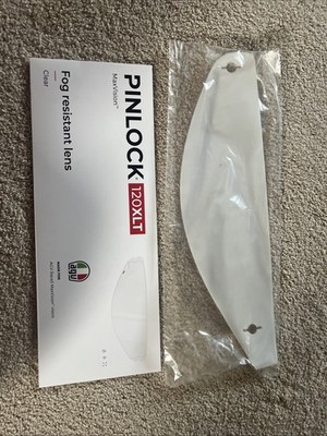 AGV Fog Resistant Lens Clear Pinlock 120XLT Fits AGV Pista GP RR