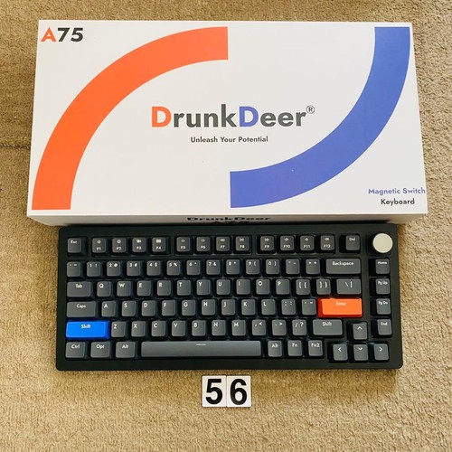 DrunkDeer A75 Mechanical Keyboard Compact Design Used - Picture 1 of 2