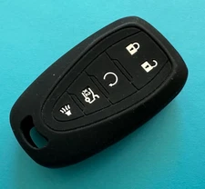 Chevy Camaro Malibu Cruze Spark Volt Bolt GM Smart Key Shell Case Black Rubber !