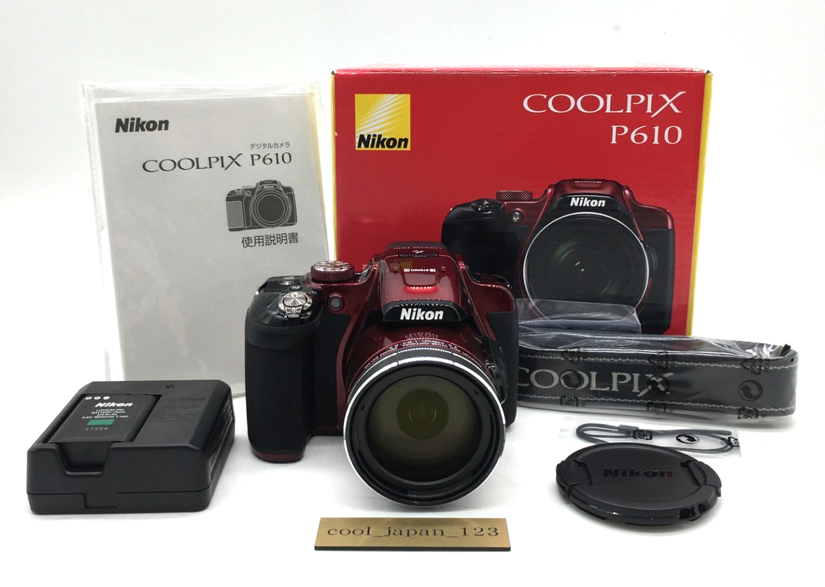 Mint w/ Box] Nikon COOLPIX P610 Digital Camera 16MP 60x Optical